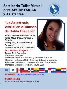 Seminario Taller Virtual para SECRETARIAS y Asistentes
